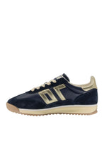 Load image into Gallery viewer, Back 70 Jogger Sneakers in Navy/Gold