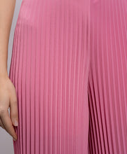 Load image into Gallery viewer, Twinset Pleated Pant in Cashmere Rose