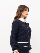 Load image into Gallery viewer, Twinset Cardigan in Blue Night