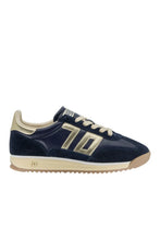 Load image into Gallery viewer, Back 70 Jogger Sneakers in Navy/Gold