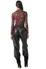 Load image into Gallery viewer, Misa Los Angeles Hayworth Bodysuit in Jeweltone Mesh
