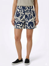 Load image into Gallery viewer, Oui Printed Cotton Shorts