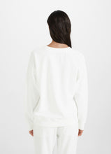 Load image into Gallery viewer, Juvia &quot;Oui Mais Non&quot; Sweatshirt in White
