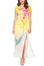 Load image into Gallery viewer, Marc Cain Dianthus Calla Lily Print Dress