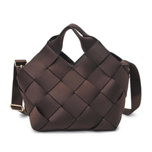 Load image into Gallery viewer, Sol And Selene Resilience Woven Neoprene Tote in Chocolate