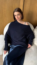 Load image into Gallery viewer, Charli Natalie Sweater in Deep Blue