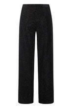 Load image into Gallery viewer, Raffaello Rossi Elaine Long Pant in Black/Silver
