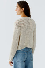 Load image into Gallery viewer, Oui Cardigan in Light Beige Melange