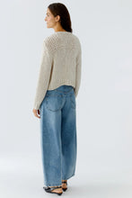Load image into Gallery viewer, Oui Cardigan in Light Beige Melange