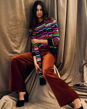 Load image into Gallery viewer, Lisa Todd Hype The Stripe Sweater in Black Multi