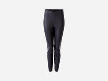 Load image into Gallery viewer, Oui Vegan Leather Pull on Leggings in Dark Blue
