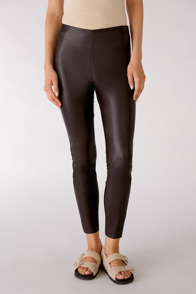 TIME AND TRU Women's Faux Leather Leggings Sz L 12-14 Brown (New) – PayWut