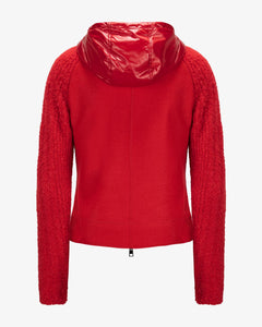 Marc Cain Knit Jacket in Red