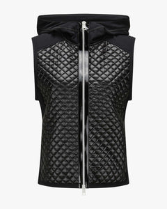 Marc Cain Quilted Vest in Black