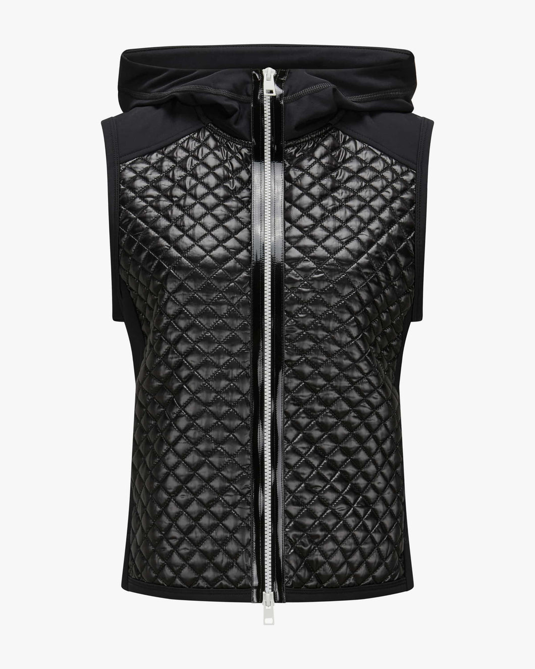 Marc Cain Quilted Vest in Black