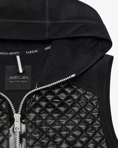 Marc Cain Quilted Vest in Black