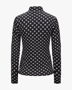 Marc Cain Snowflake Top in Black