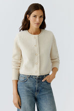 Load image into Gallery viewer, Oui Cardigan in Off White Melange
