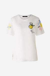 Oui Lemon T-Shirt in White
