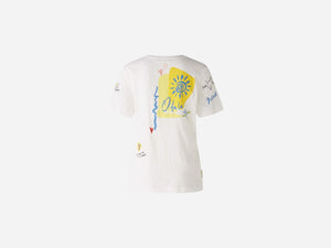 Oui Lemon T-Shirt in White