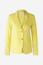 Load image into Gallery viewer, Oui Linen &amp; Cotton Blazer in Yellow
