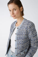 Load image into Gallery viewer, Oui Summer Bouclé Jacket in Blue
