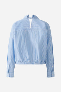 Oui Striped Shirt in Blue/White