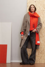 Load image into Gallery viewer, Oui Wool Check Coat
