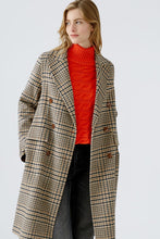 Load image into Gallery viewer, Oui Wool Check Coat
