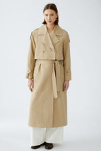 Load image into Gallery viewer, Oui Trench coat in Desert Tan
