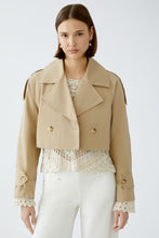 Load image into Gallery viewer, Oui Trench coat in Desert Tan
