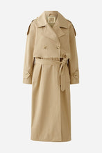 Load image into Gallery viewer, Oui Trench coat in Desert Tan
