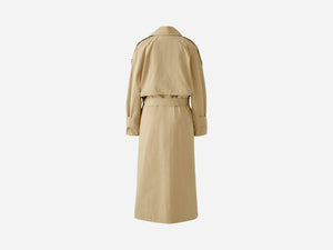 Oui Trench coat in Desert Tan