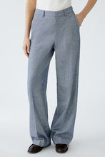 Load image into Gallery viewer, Oui Trouser in Blue White
