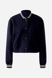 Oui Bomber Jacket in Navy