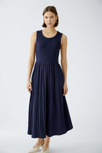 Load image into Gallery viewer, Oui Sleeveless Dress in Navy
