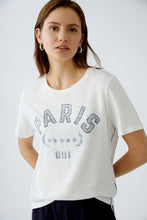 Load image into Gallery viewer, Oui &quot;Paris&quot; T-Shirt in Cloud
