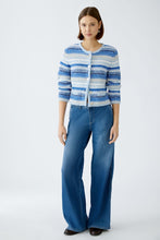 Load image into Gallery viewer, Oui Knitted Cardigan in Light Blue
