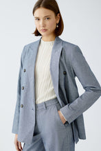 Load image into Gallery viewer, Oui Blazer in Blue White
