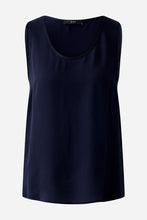 Load image into Gallery viewer, Oui Silky Tank Top in Navy
