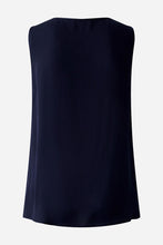 Load image into Gallery viewer, Oui Silky Tank Top in Navy
