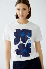 Load image into Gallery viewer, Oui Printed T-shirt in White
