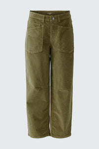 Oui Corduroy Pant in Burnt Olive