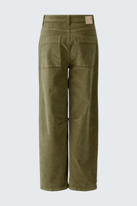 Oui Corduroy Pant in Burnt Olive