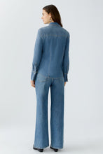 Load image into Gallery viewer, Oui Denim Shirt in Blue
