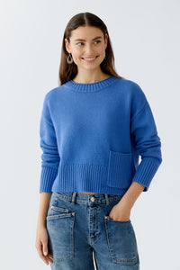 Oui Sweater in Blue