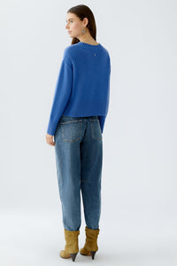 Oui Sweater in Blue