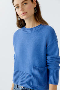 Oui Sweater in Blue