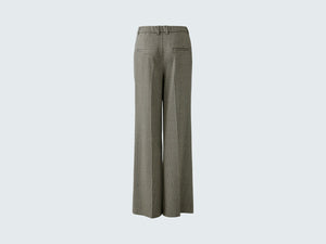 Oui Trousers in Light Stone