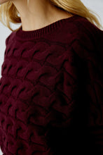 Load image into Gallery viewer, Oui Sirah Sweater in Bramble Berry
